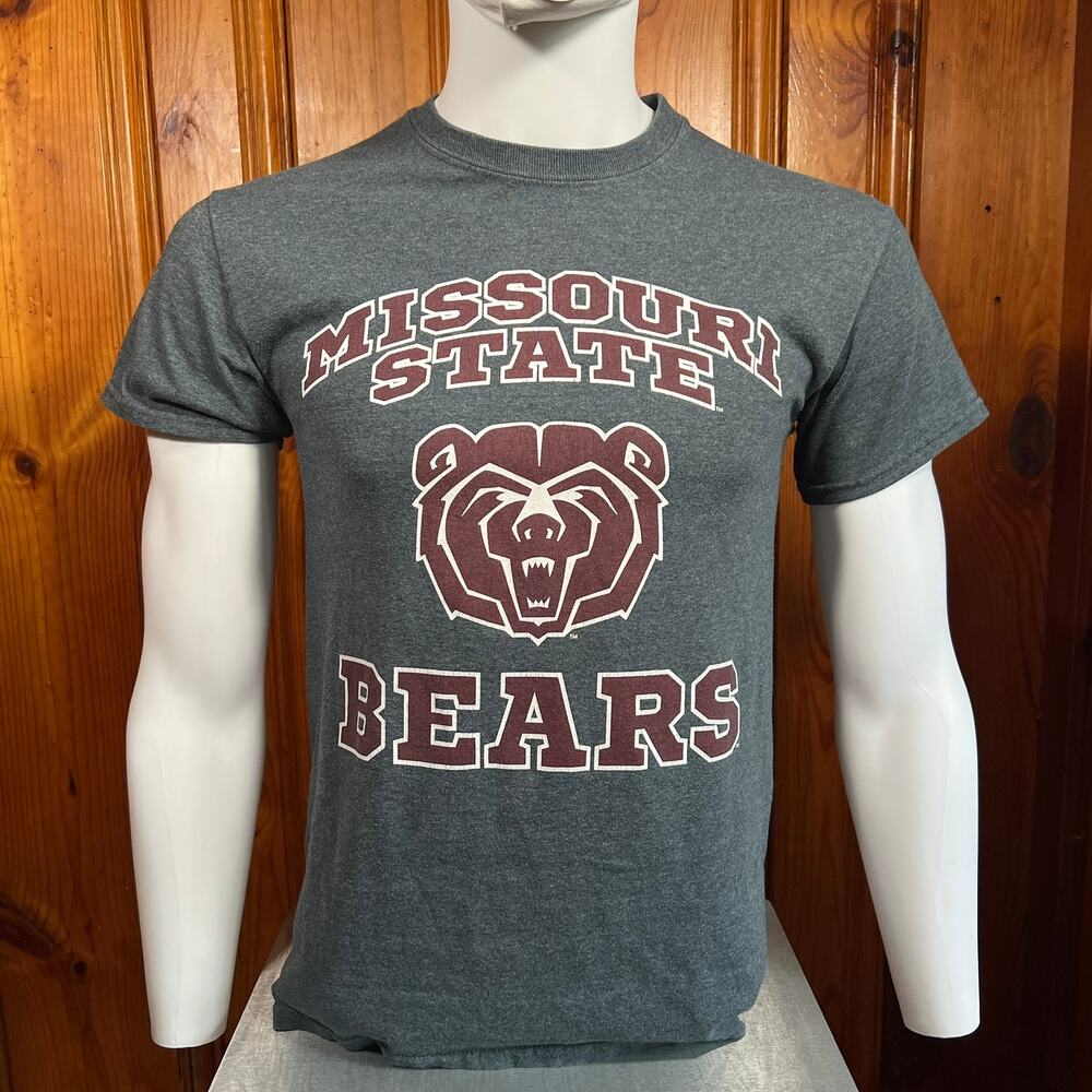 S Missouri State Bears T-Shirt Gray Graphic